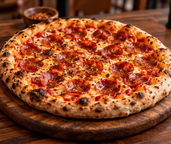 Imagem ilustrativa de Pizza de calabresa