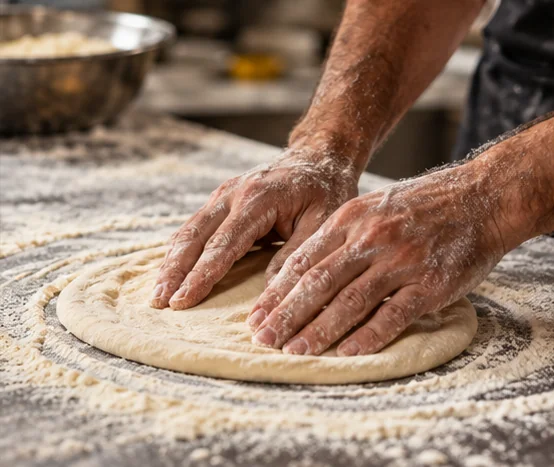 Imagem ilustrativa de Pizza quatro queijos